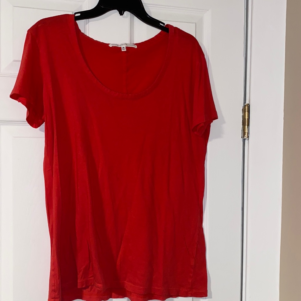 Basic Red Tee Shirt